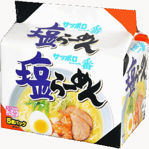 Sapporo Ichiban Salt Ramen 5-Pack x 5 servings